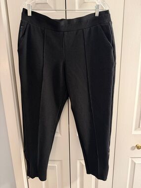 ATHLETA Venice Heathered Pintuck Pant (L)